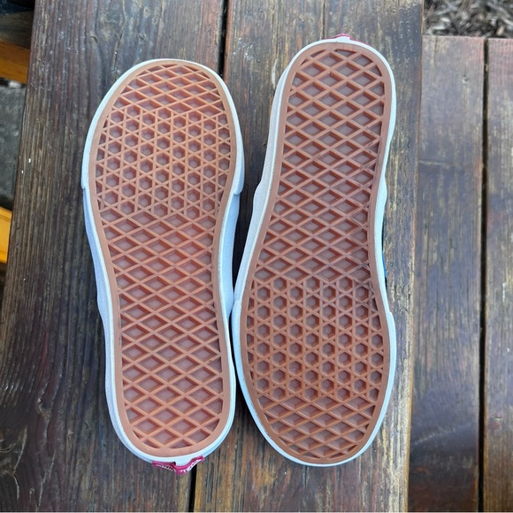 VANS CLASSIC SLIP ON PATCHWORK MULTI LEATHER CANVAS SNEAKERS WOMEN 6.5  MEN 5 - Picture 10 of 12